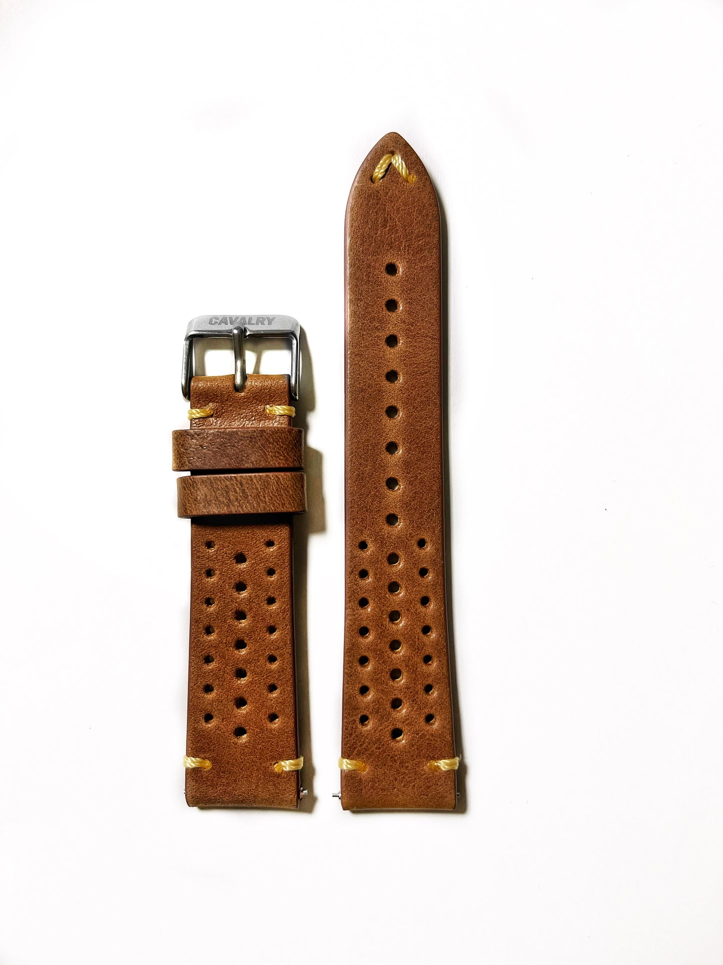 Rally Leather Watch Strap