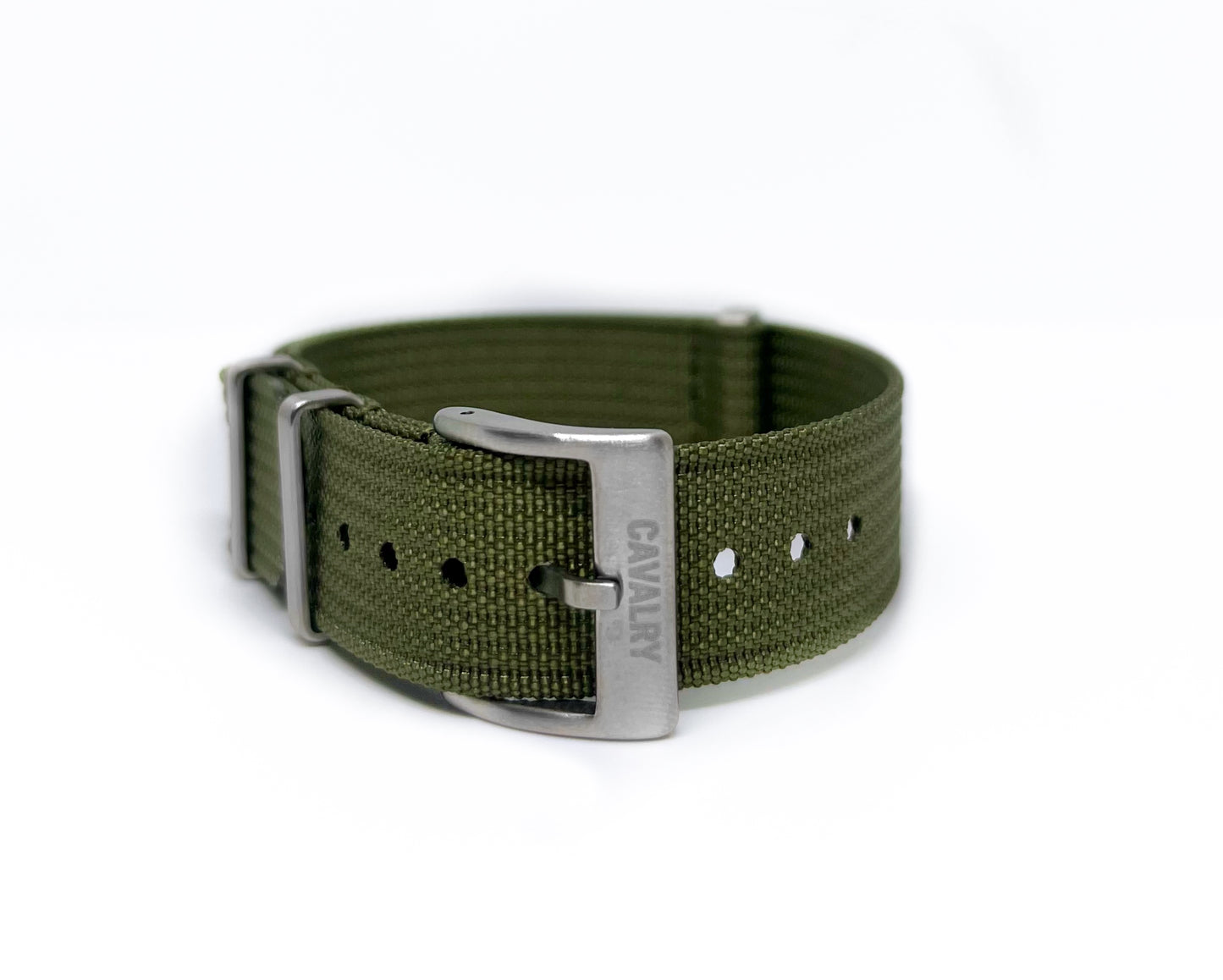 NSN 19mm Ribbed Nylon Watch Strap
