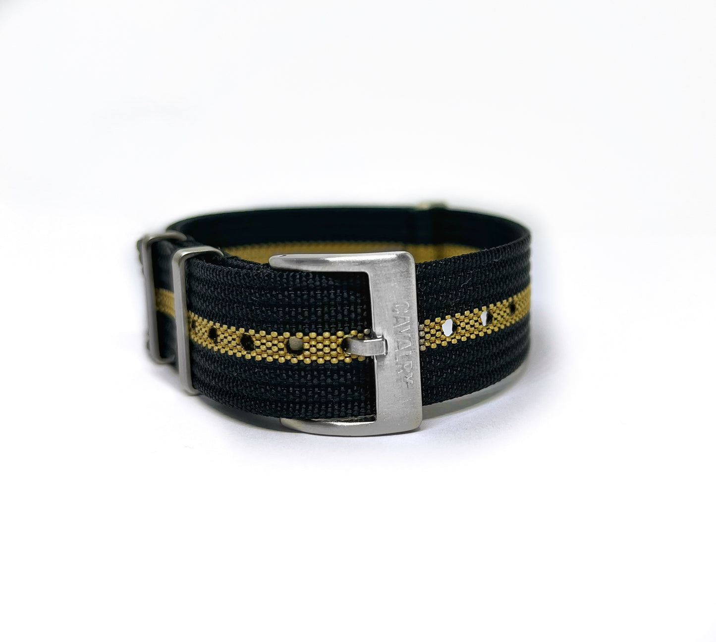 NSN 19mm Ribbed Nylon Watch Strap