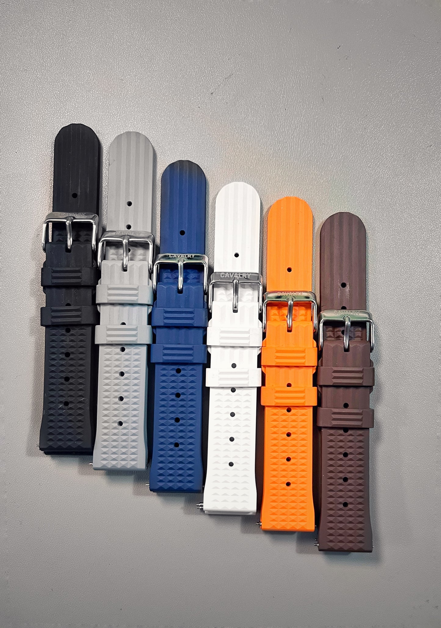 FKM Vintage Waffle Watch Strap