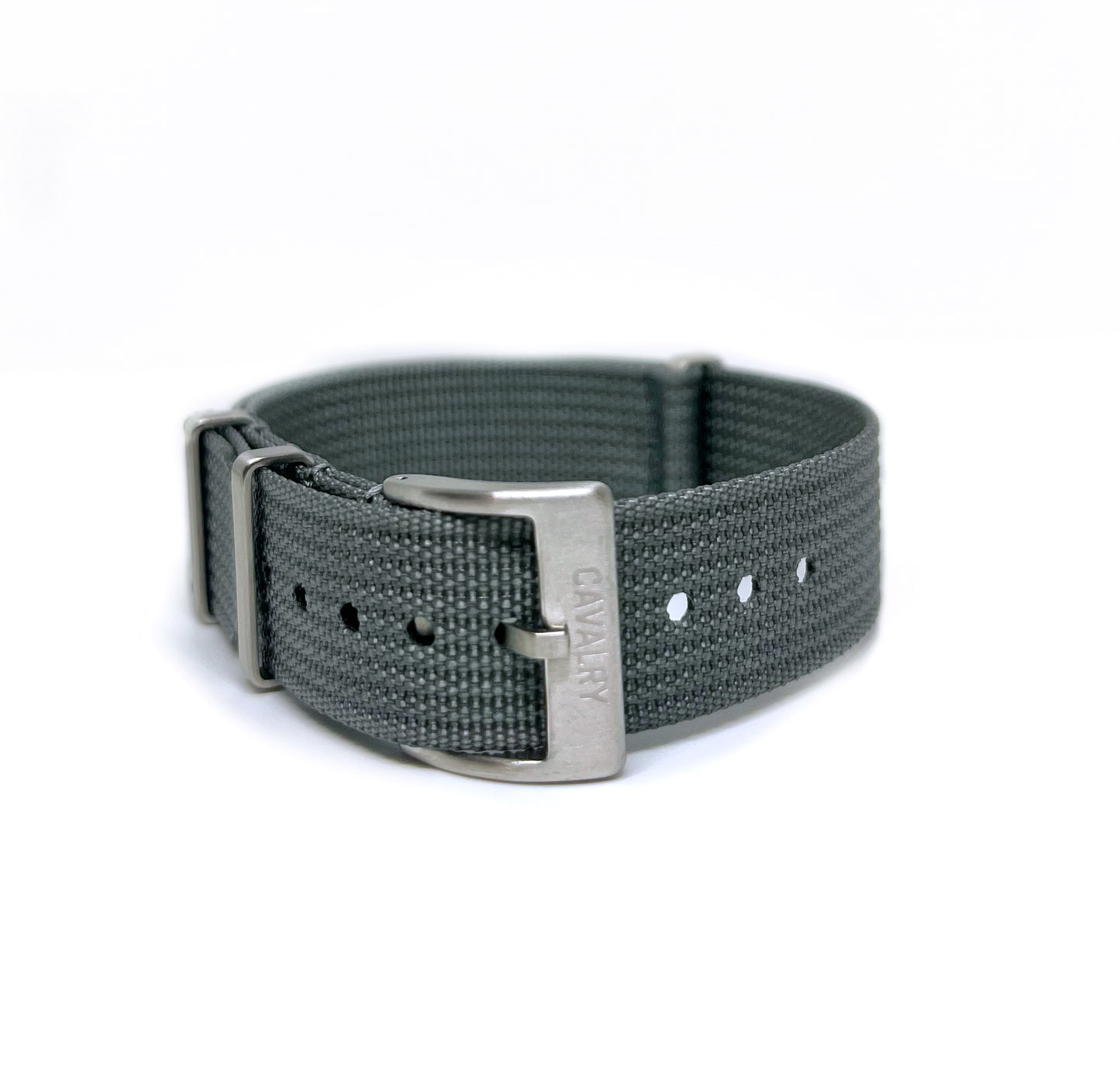 NSN 19mm Ribbed Nylon Watch Strap