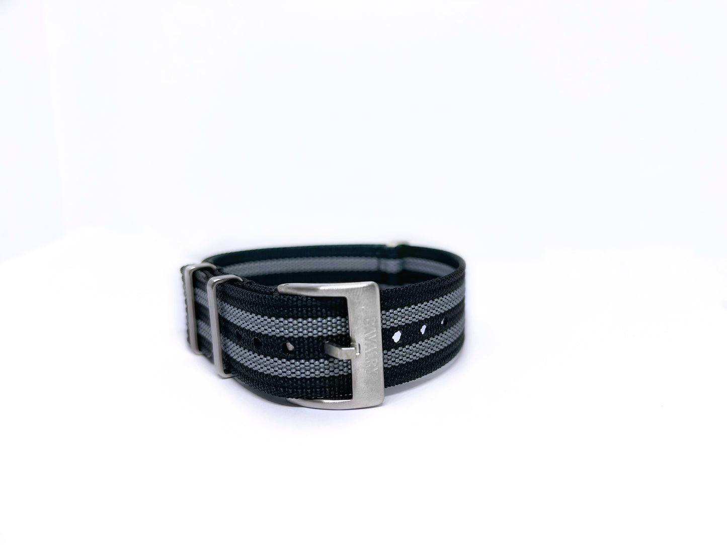 NSN 19mm Ribbed Nylon Watch Strap